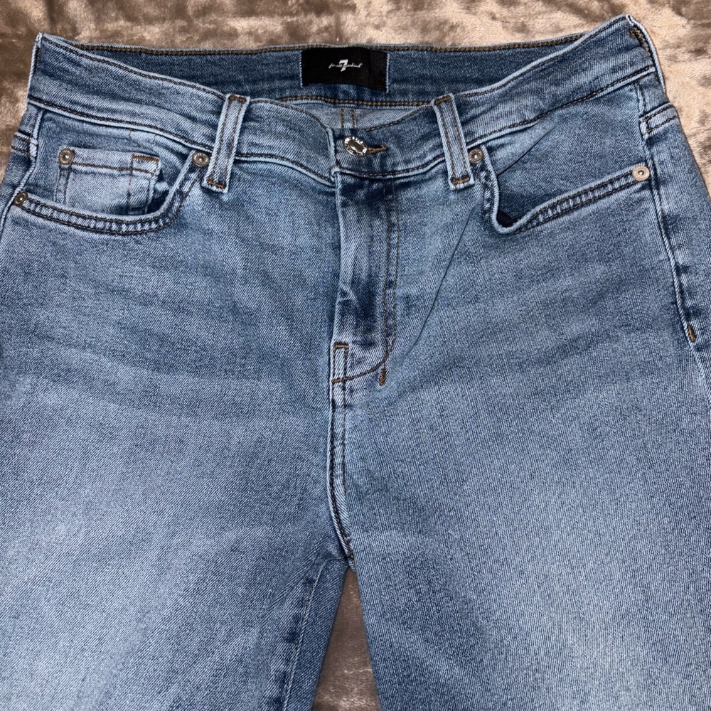 7 For All Mankind Indigo Denim Jeans